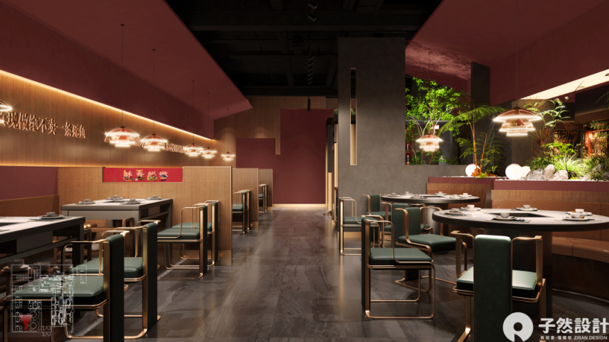 盛源川香鱼火锅建国路店丨中国连云港丨子然设计-25