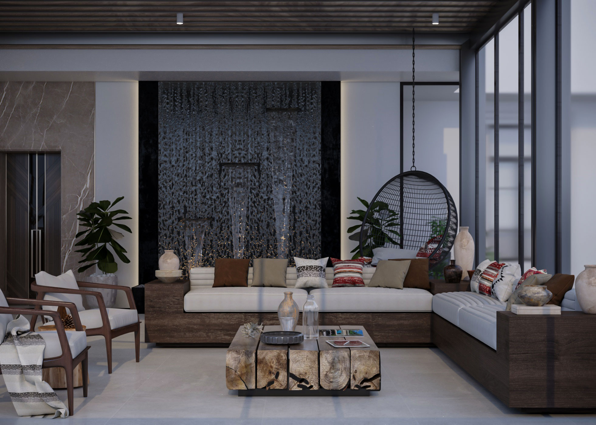 屋顶设计现代工业风格-3