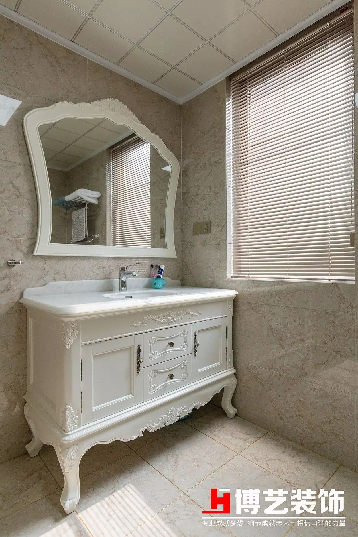 《镜中花》欧式新古典浪漫空间设计-48