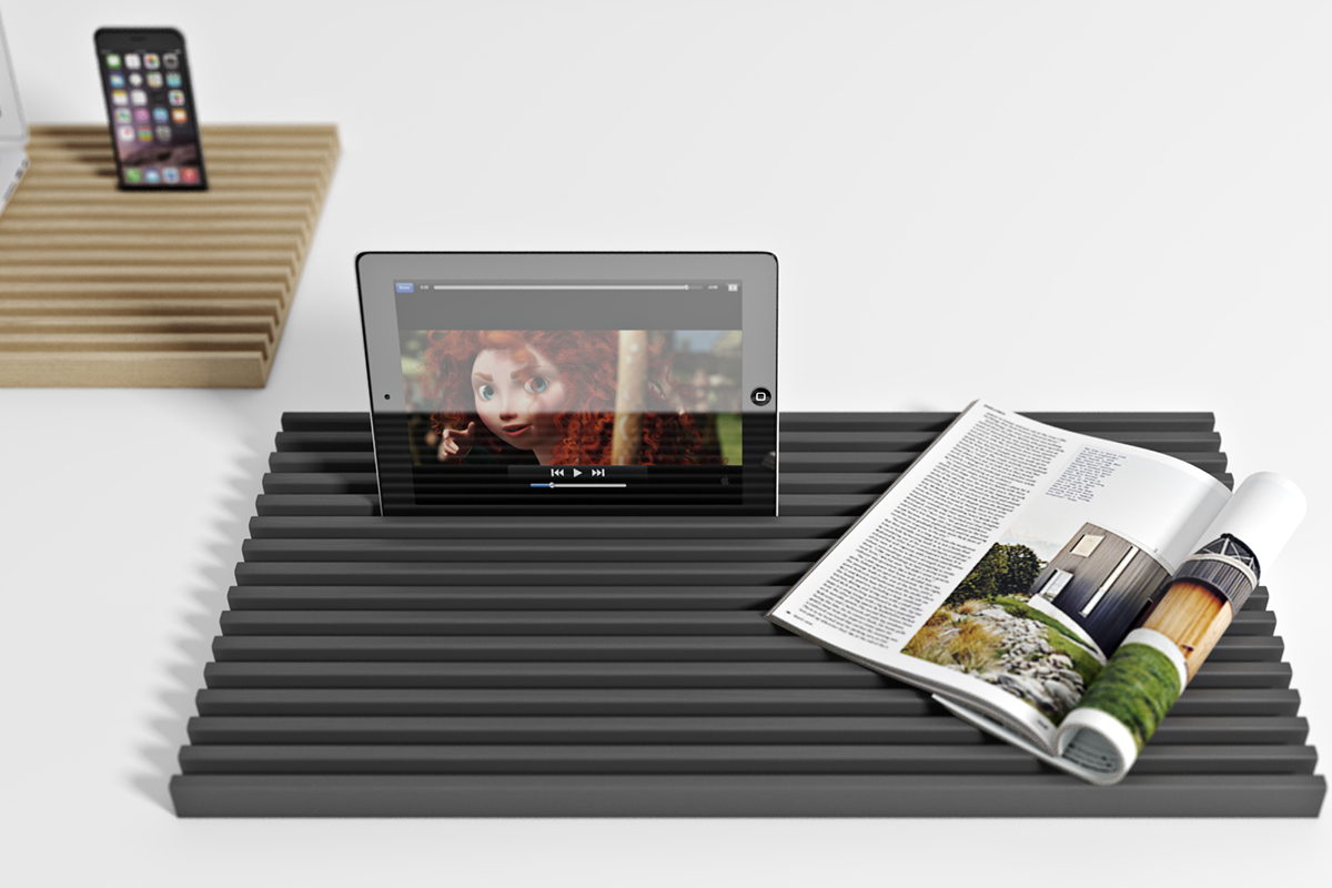 Ripple多功能办公桌支架丨乌克兰设计师Pavel Vetrov-23