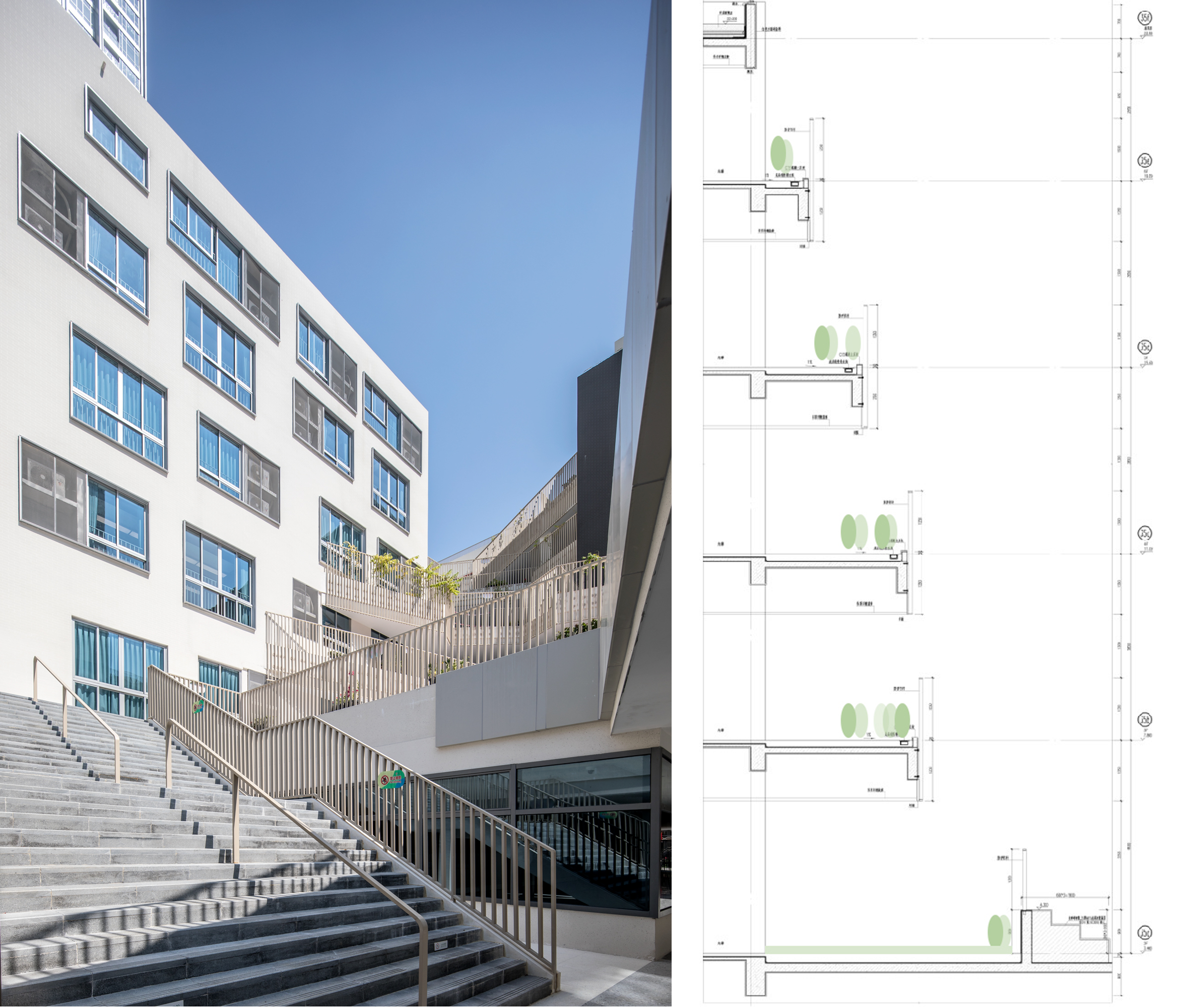叠园绿谷：深圳市罗湖区桃园小学 / 立方设计 -13