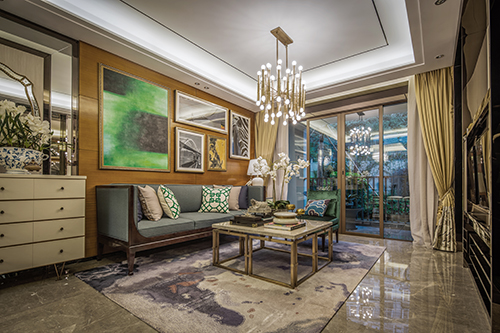 凯旋门样板间设计-4