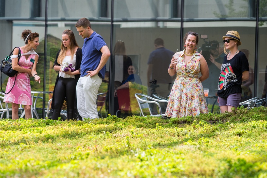 绿色地毯艺术装置丨美国丨nomad studio-16