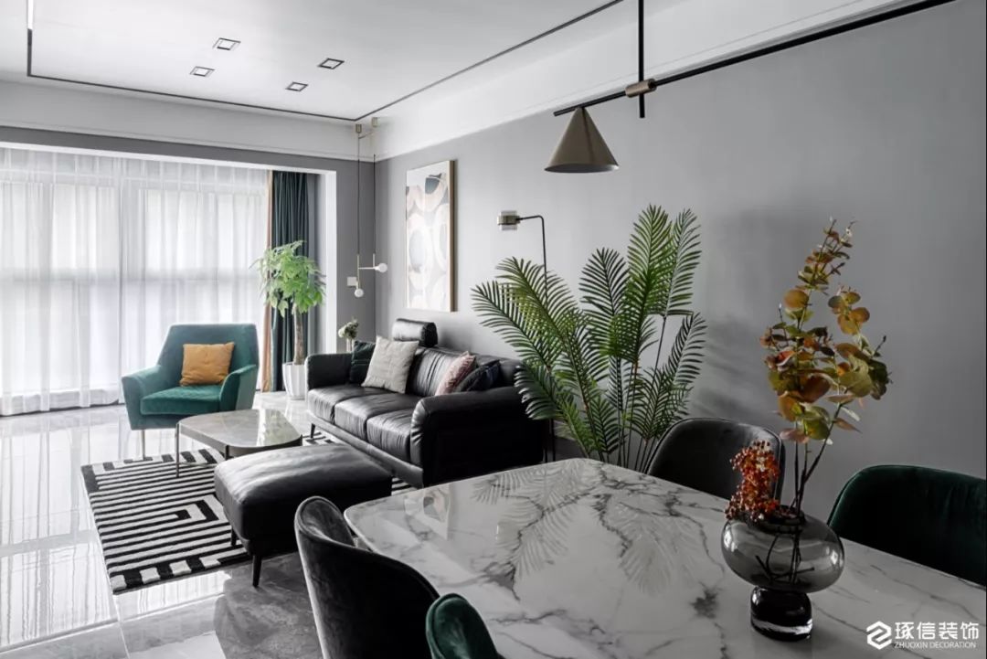 现代简约,98㎡四室二厅的极致空间利用-50