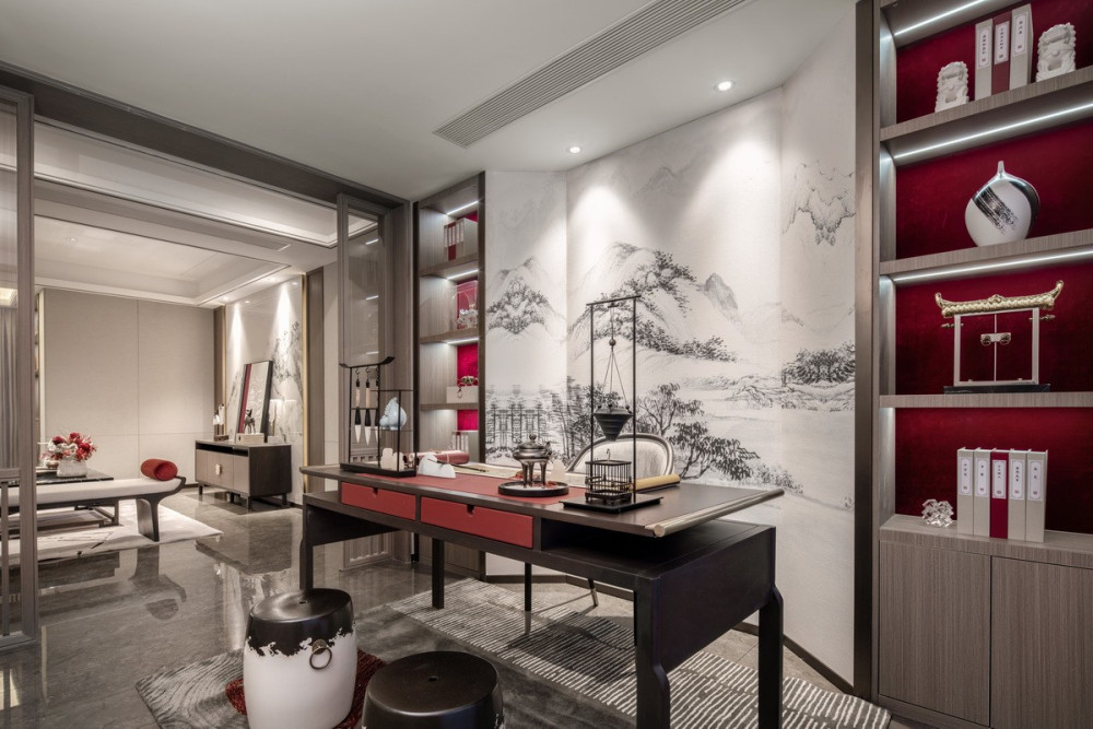 重庆涪江郡样板房软装设计丨中国重庆丨深圳市伊派室内设计有限公司-29