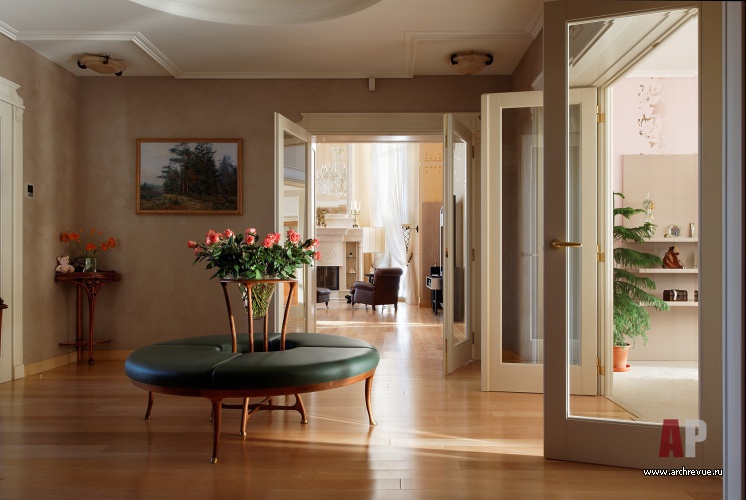 带古典元素的三层郊区别墅室内设计丨Абрамов Константин,Воронцова Ирина-9