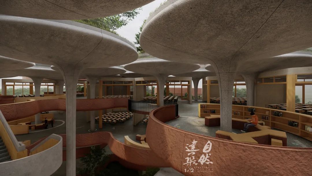 天府新区理想校园竞赛丨二分之一自然建筑设计事务所-69