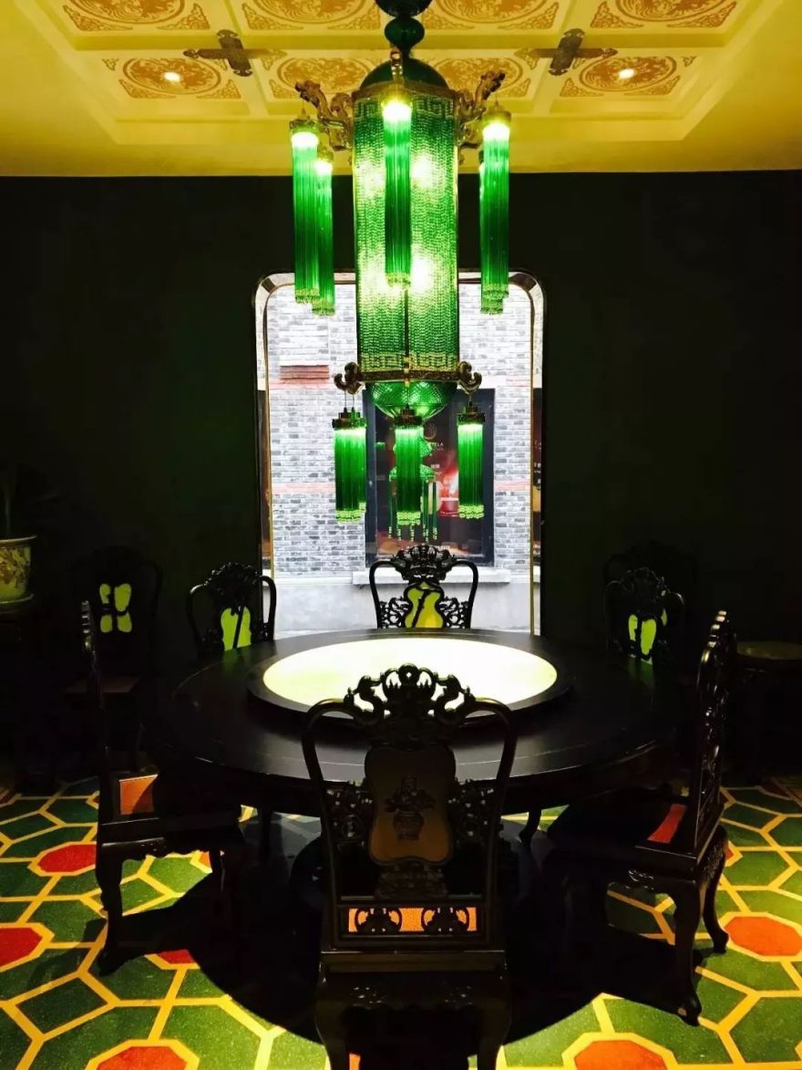 新国潮餐饮设计风靡上海,传统元素演绎现代美学-116