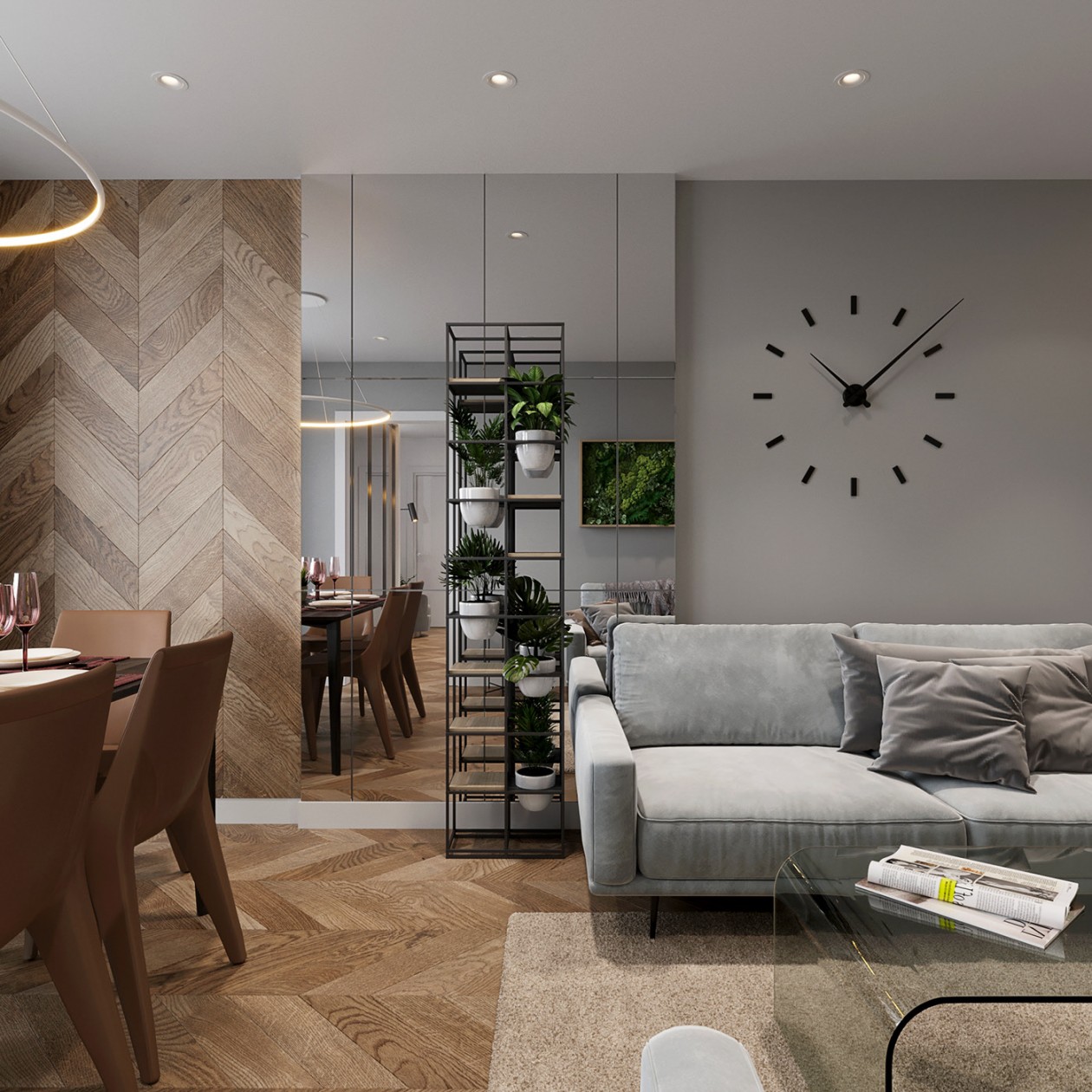 71㎡小空间设计 既明亮又舒适-3