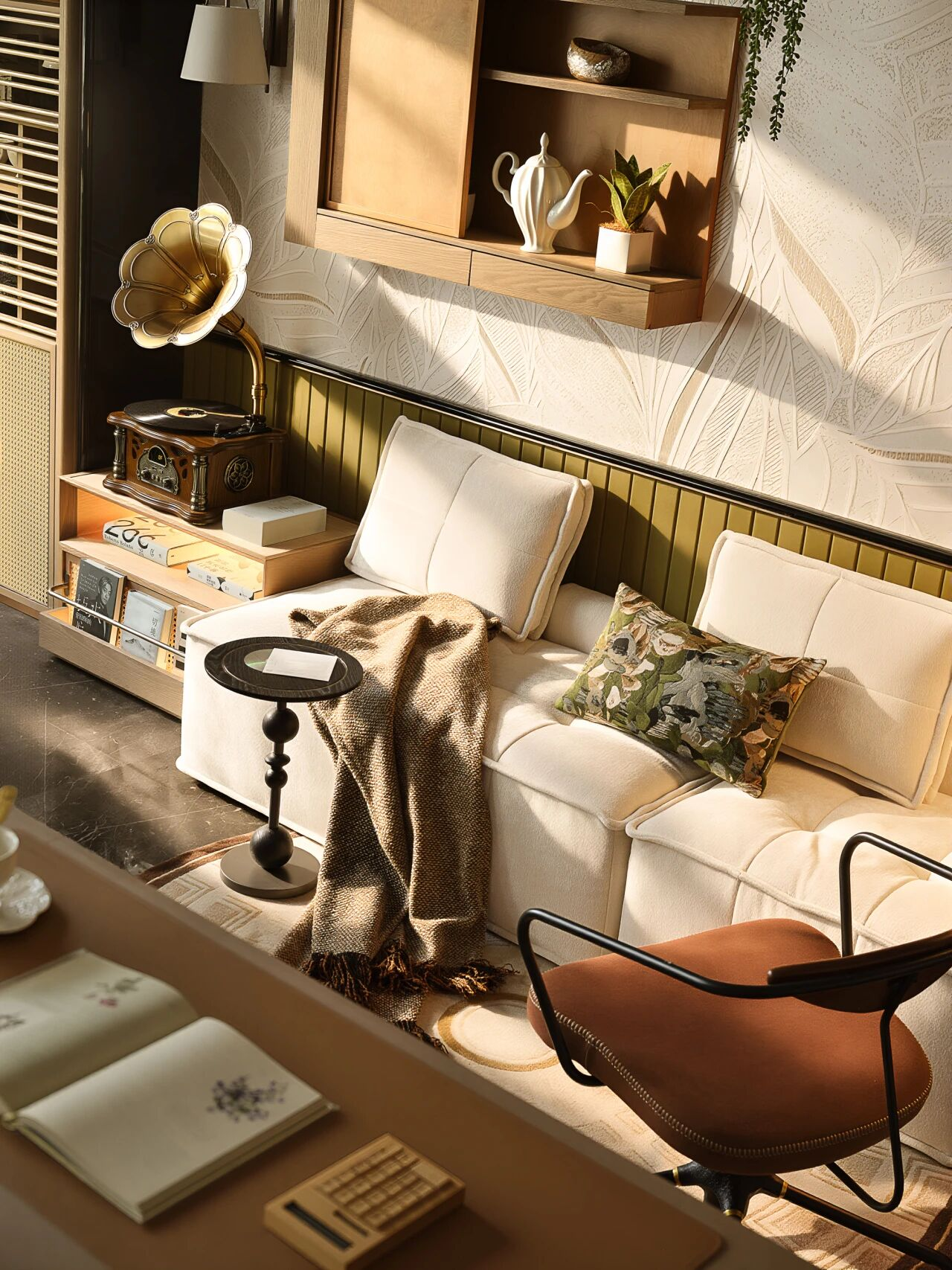 湖北107m²福星惠誉铂雅府丨中国武汉丨深圳共向设计（室内）,深圳共向美学（软装）-16