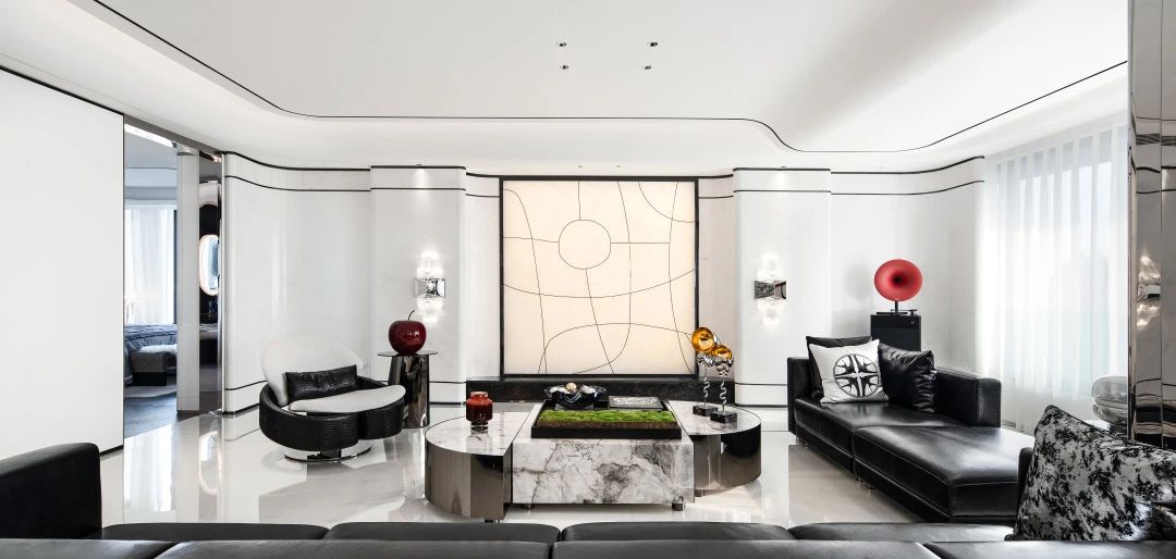 朴悦新作丨重庆塔尖天际豪宅：新希望D10天际·黑珍珠设计方案-20