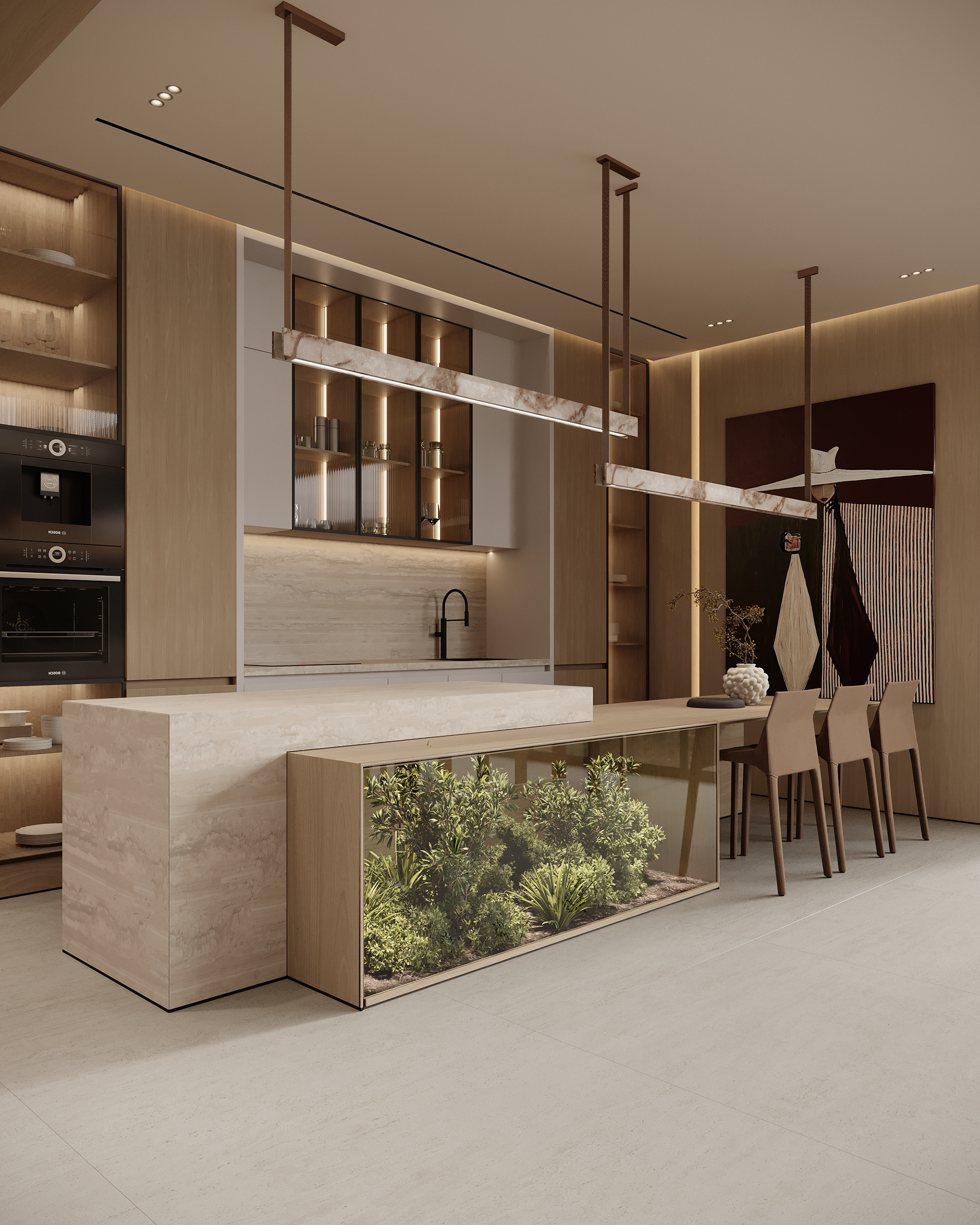 客厅设计丨阿联酋迪拜-9