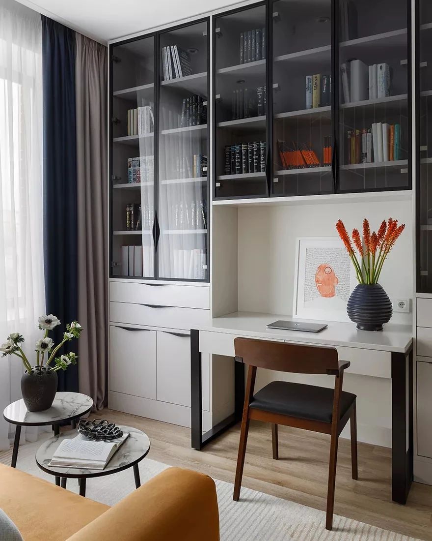 退休夫妇的 78㎡功能空间设计丨arta Loguntsova-24