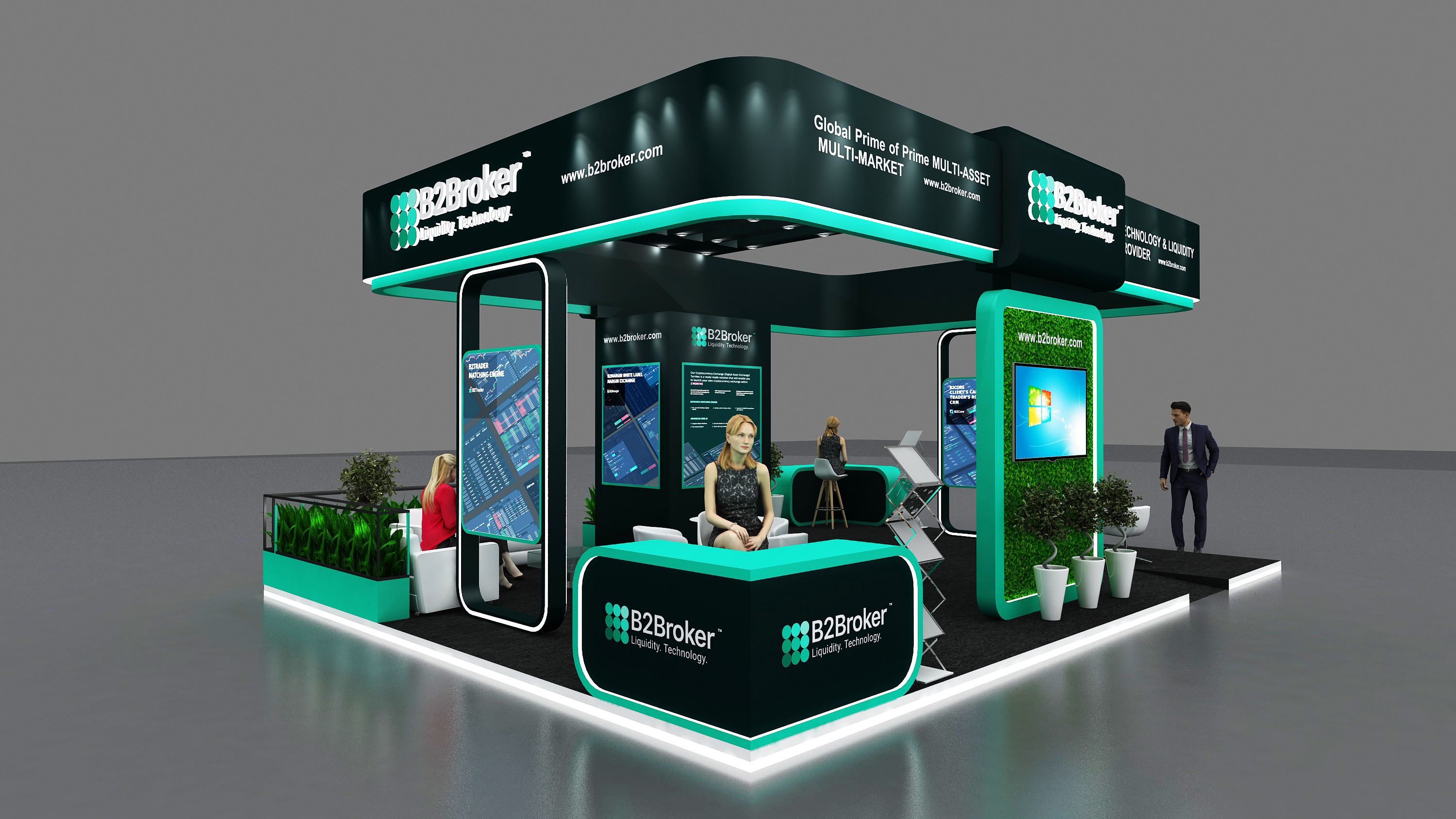B2 BROKER 8X6STALL DESIGN IN DUBAI-0