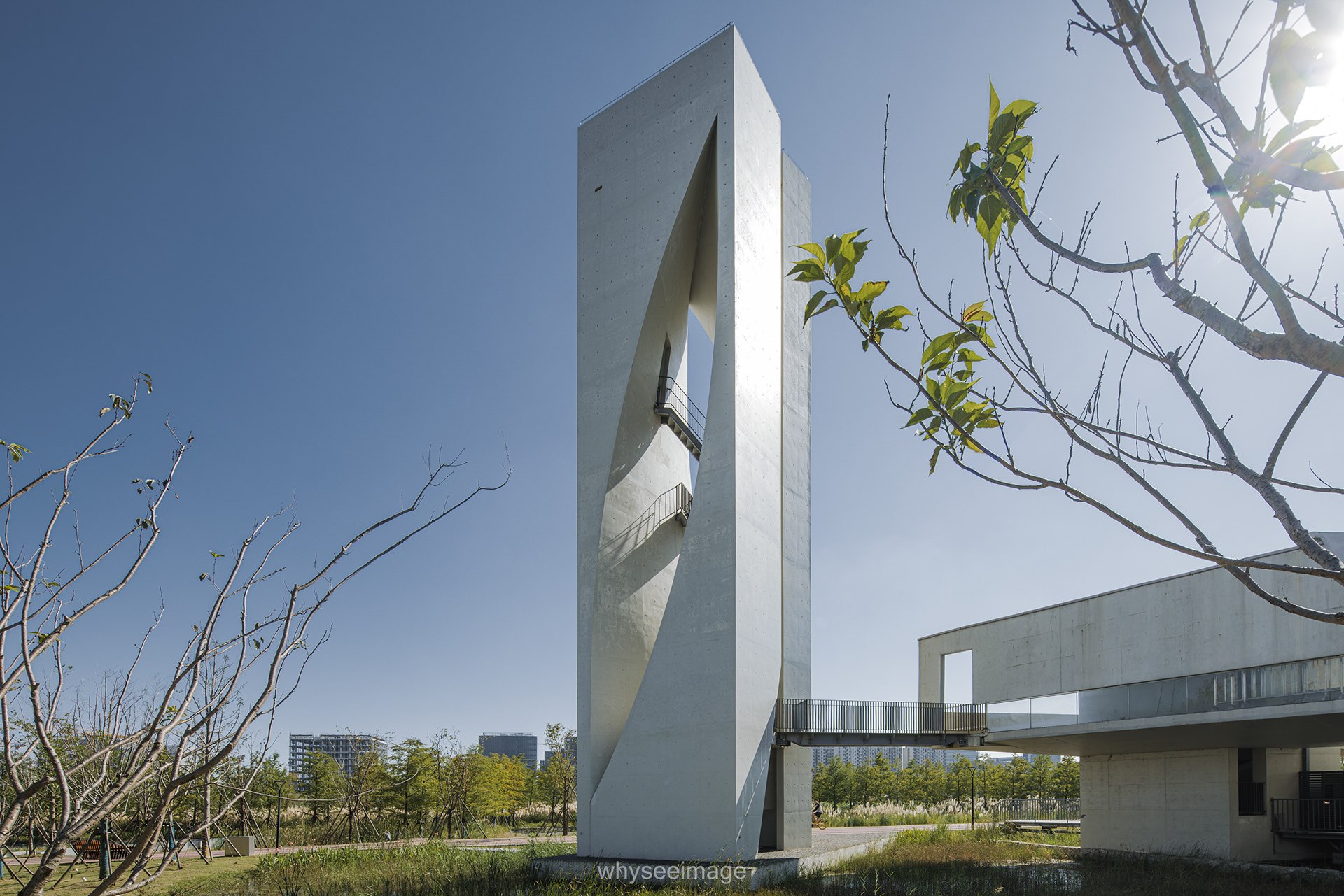 上海临港星空之境公园同观廊,旋星塔,羽旋桥丨中国上海丨上海中森止境设计工作室-19