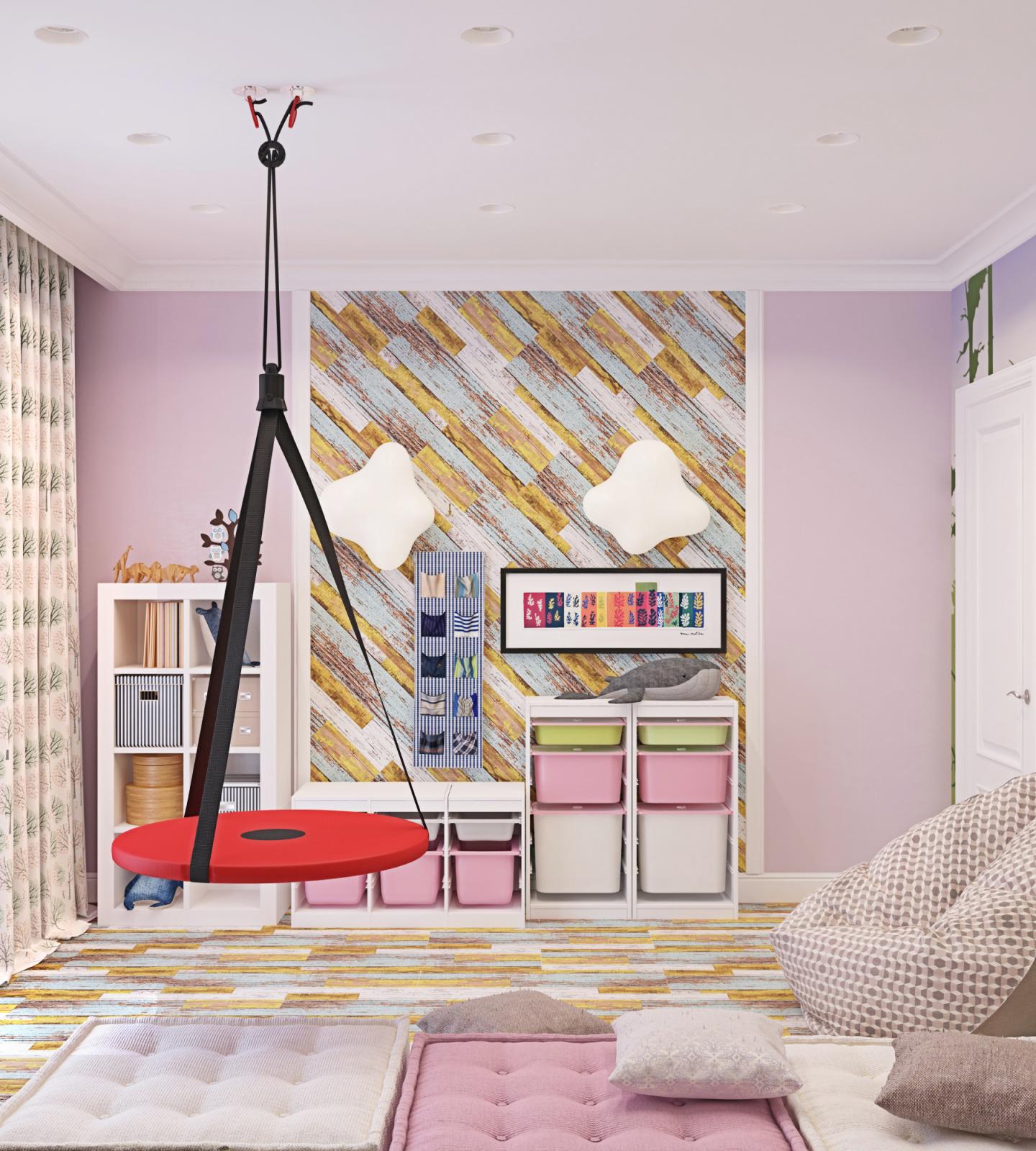 多种方案的游戏室设计丨俄罗斯莫斯科丨dizain  master（Дизайн Мастер）-25