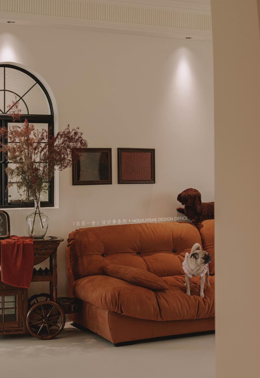 复古风情家居设计丨中山设计-36