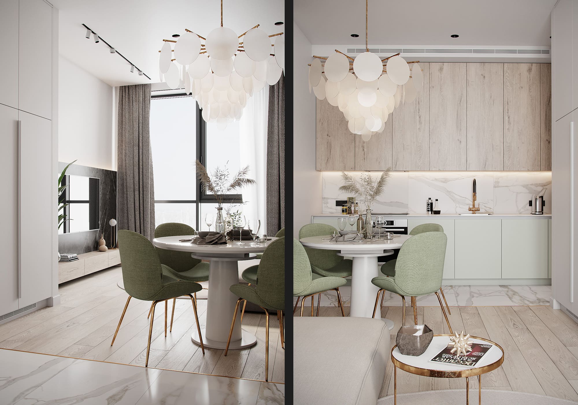 基辅 ZHK“城市公园”公寓室内设计丨乌克兰基辅-13