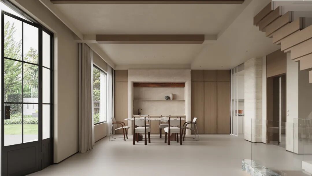 龙湖丽丰·西宸原著400㎡静奢风别墅(《喜 棠》)丨尊道国际设计-110