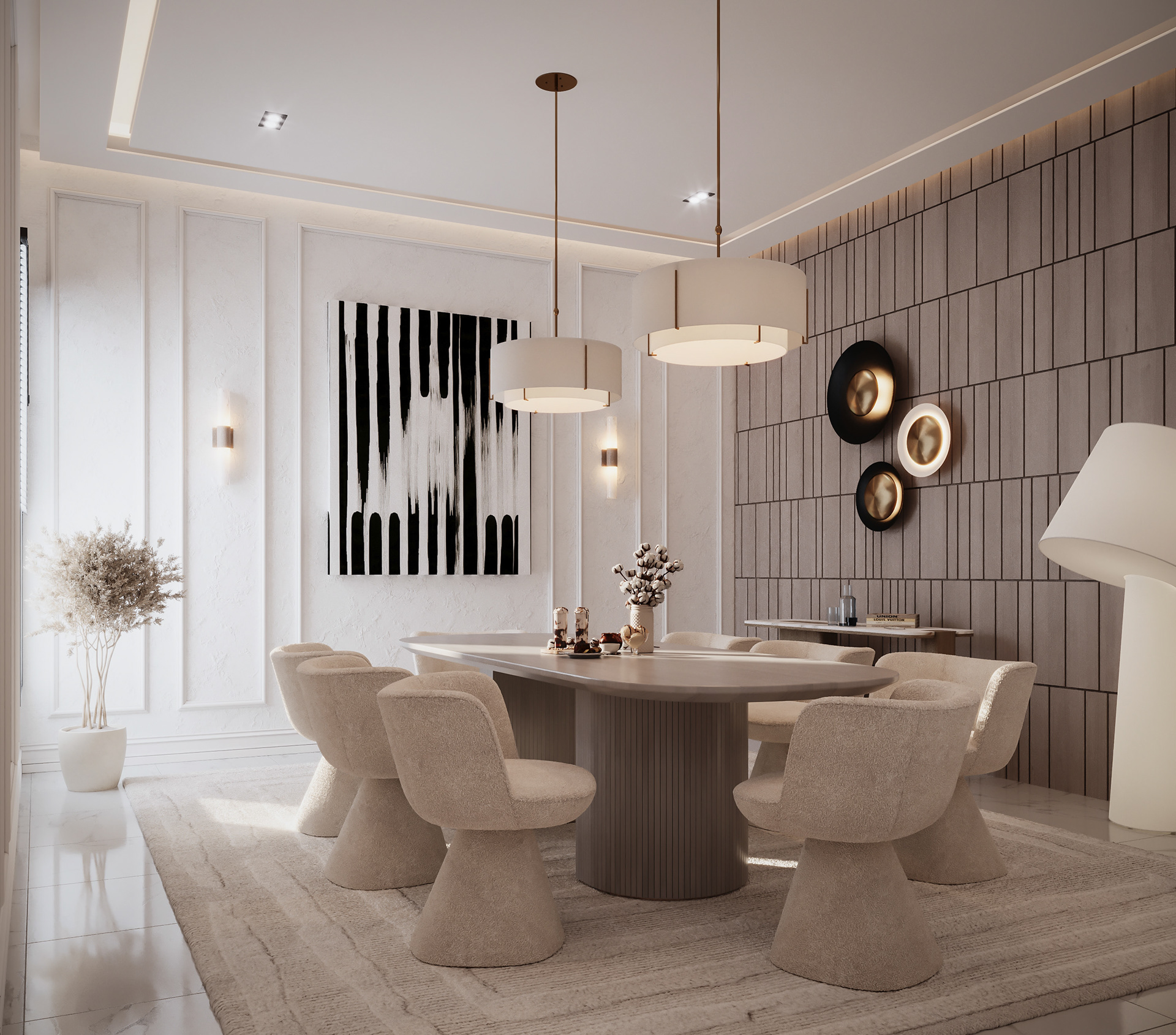 NEO CLASSIC VILLA 设计丨沙特阿拉伯利雅得-17