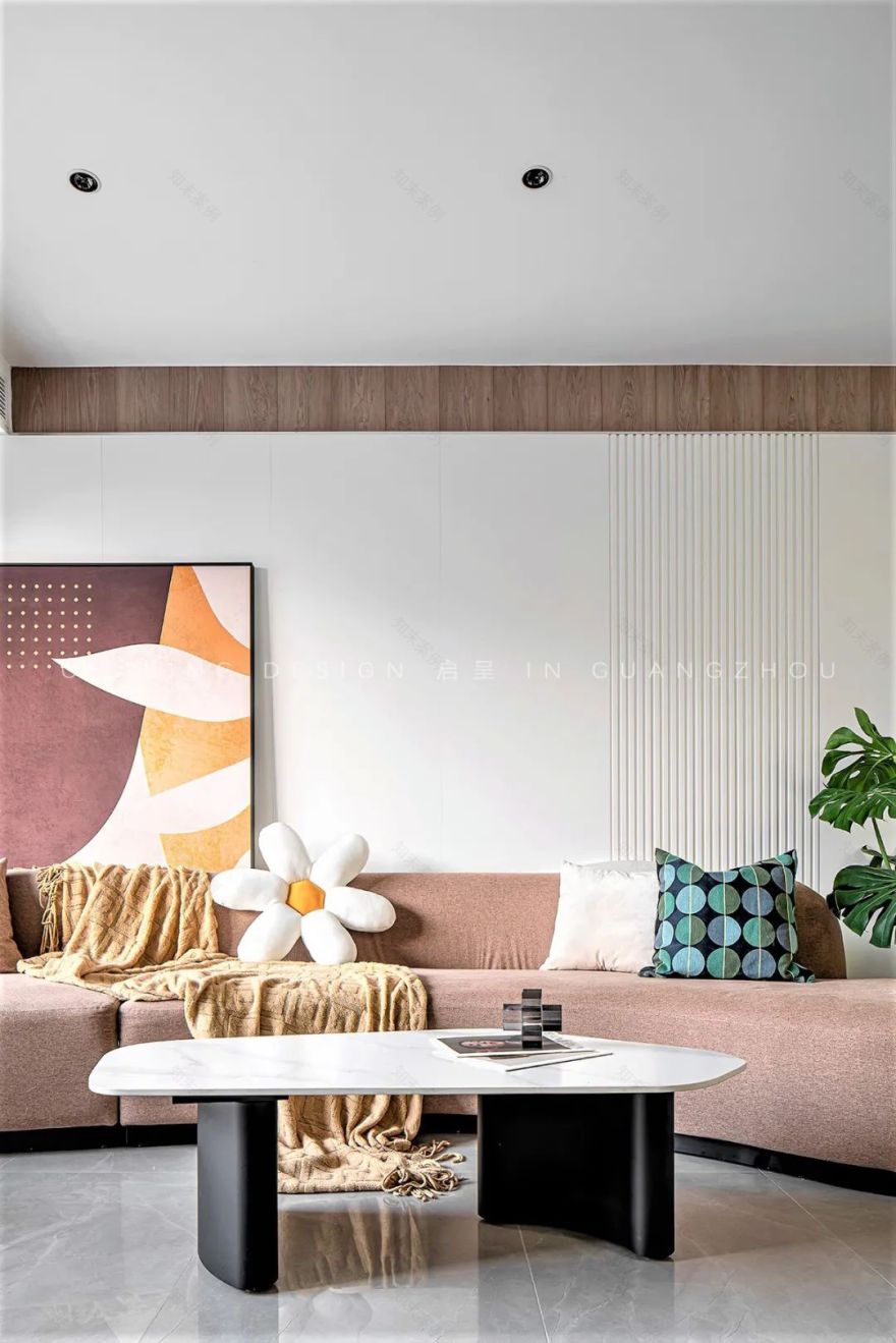 橘子汽水味的三房loft,超强布局不输大平层-61