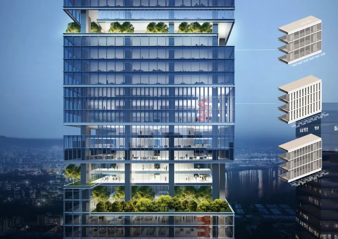 欧博设计丨深圳市南山区科技联合大厦竞赛建筑方案设计 丨中国深圳-38