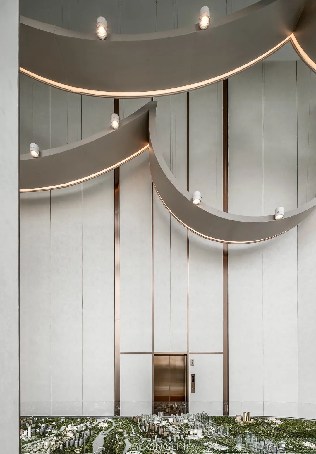 中海·十里溪境 现代社区生活馆的沉浸式设计-35