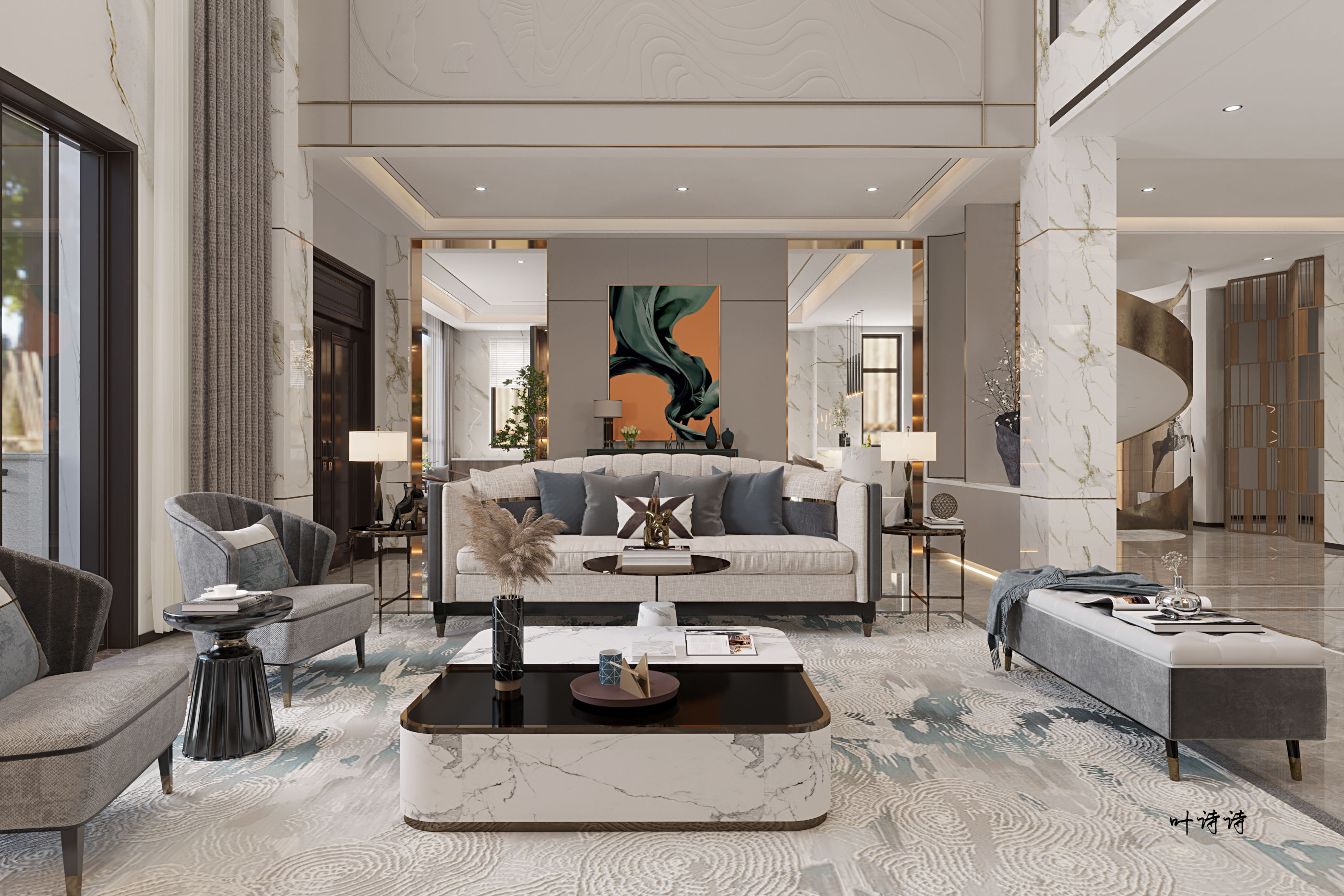 现代简奢风别墅，就是这么撩人！-1