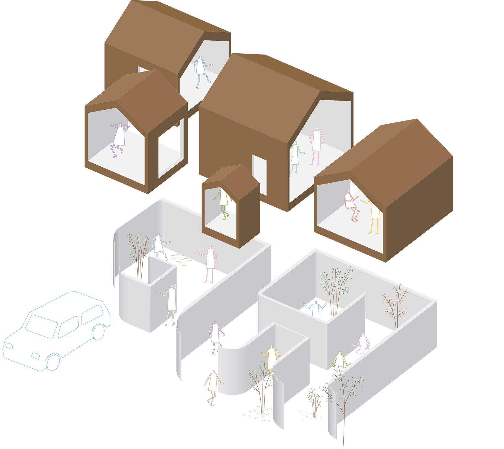 柱座住宅,日本 / y+M design office-10