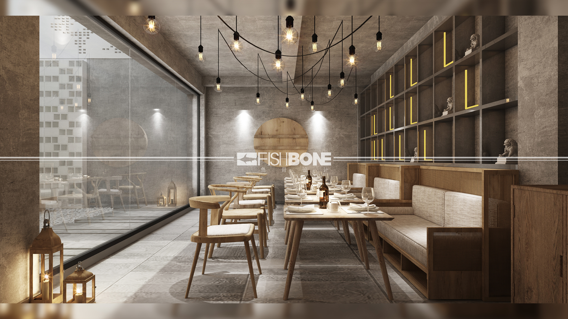 大理理享民宿丨中国大理丨鱼骨设计-21