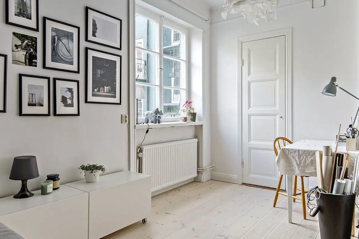 瑞典温馨灰蓝公寓设计-13