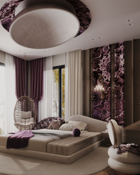 少女卧室丨沙特阿拉伯丨ME DESIGNS