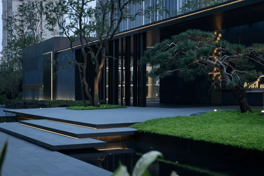 青岛中海·寰宇时代丨中国青岛丨LANDAU朗道国际设计-91