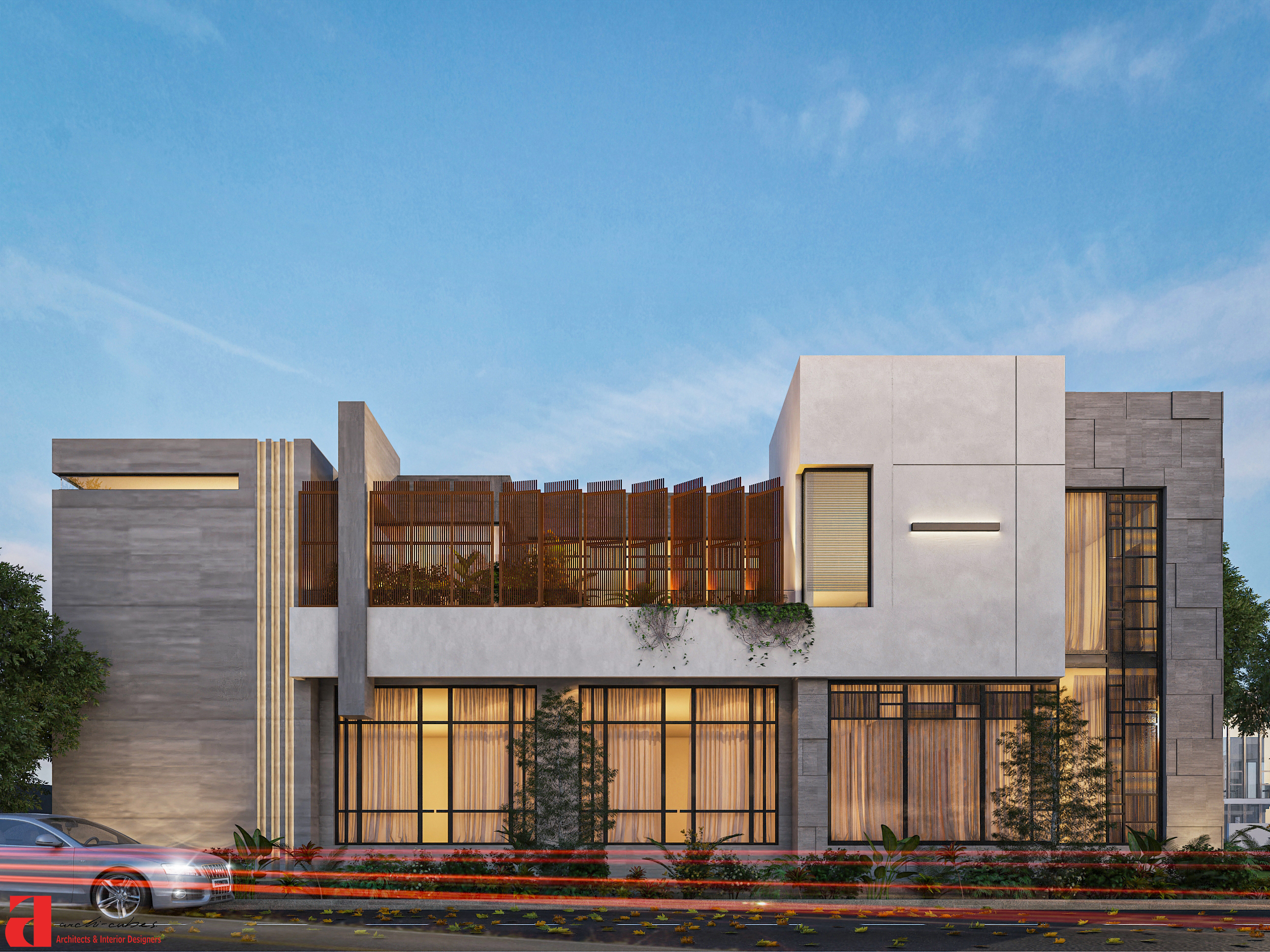 现代房屋外观设计-8