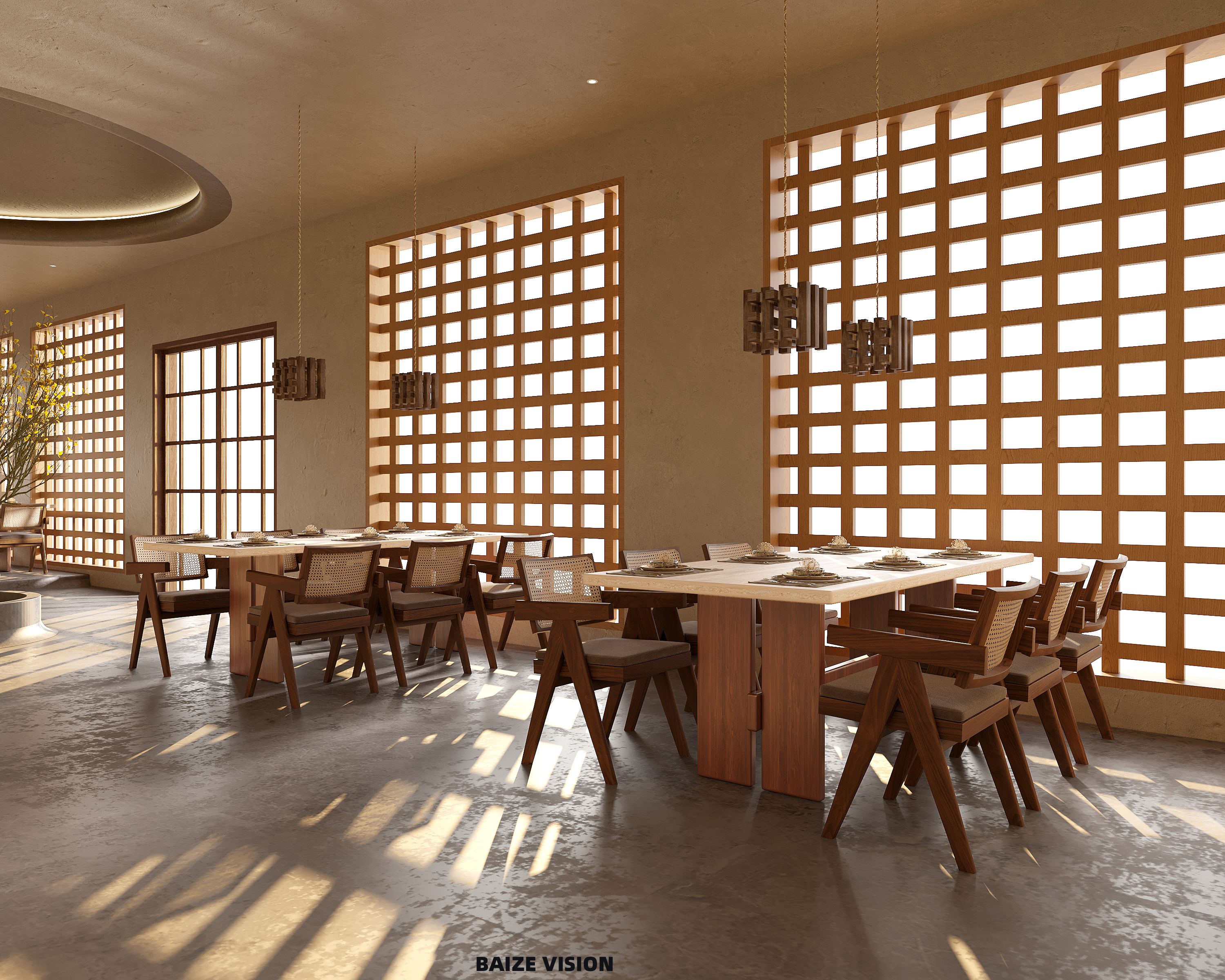 工装餐厅诧寂风。-3