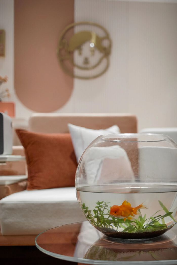 两江都汇 58㎡浪漫奶茶风一字型公寓丨中国重庆丨HIGHLY 海力设计-19