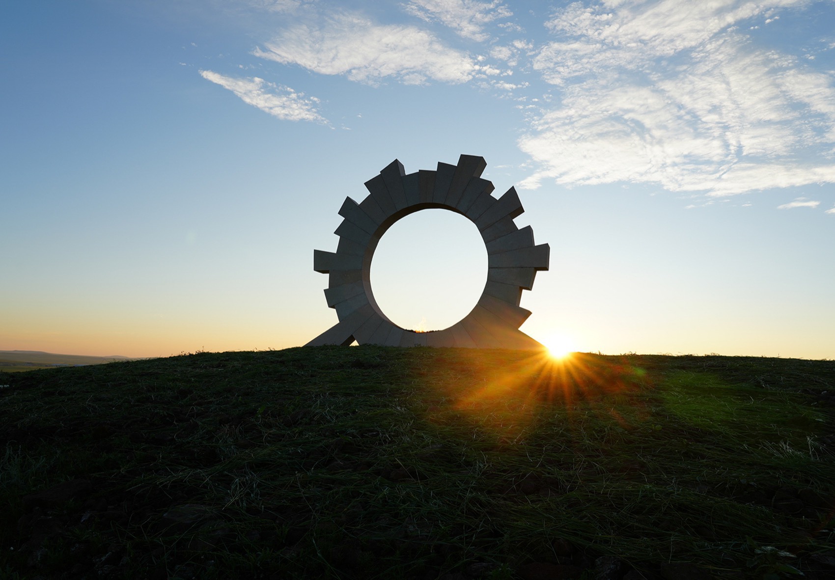 火山天火台艺术装置丨蒙古丨PLAT ASIA-27