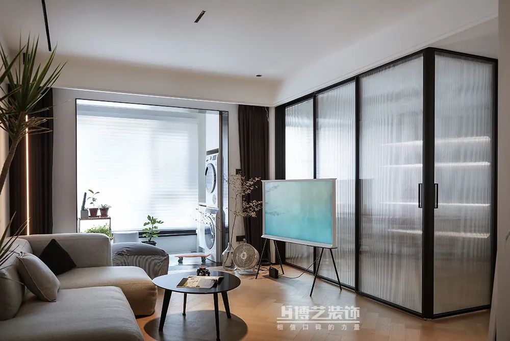 北欧风单身女性住宅丨博艺装饰-21