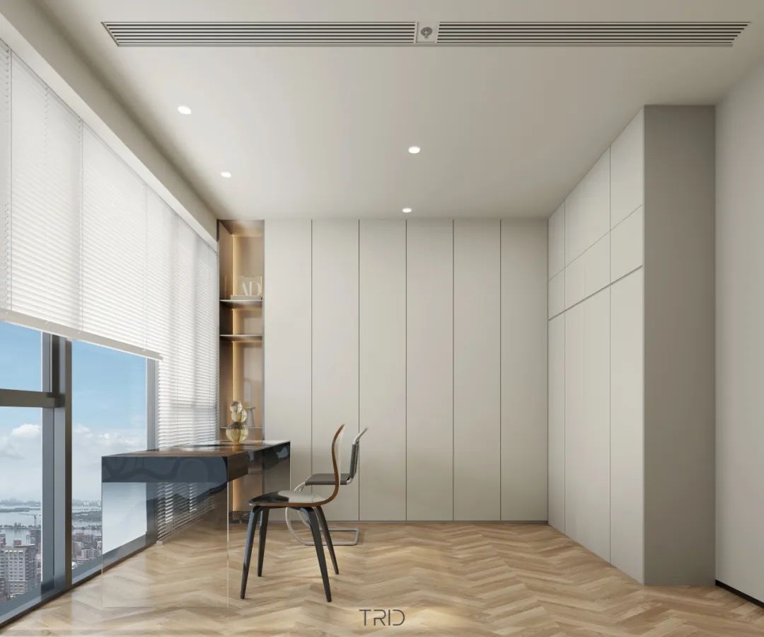 盐田龙湖天琅 · 270 度海景现代简约豪宅设计丨中国深圳丨TRID 添睿设计-45