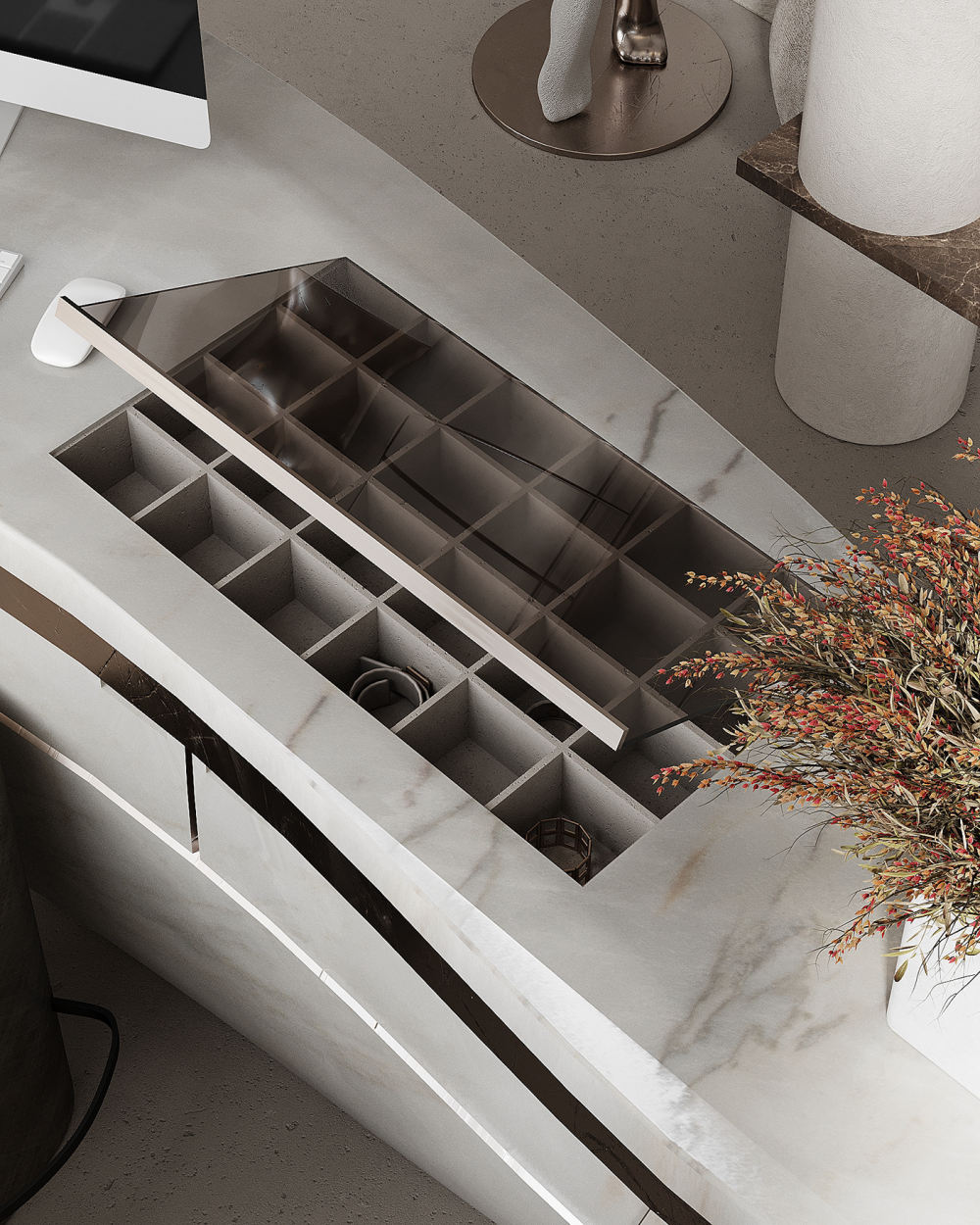 极简主义办公室秀场丨Alina Larionova-19