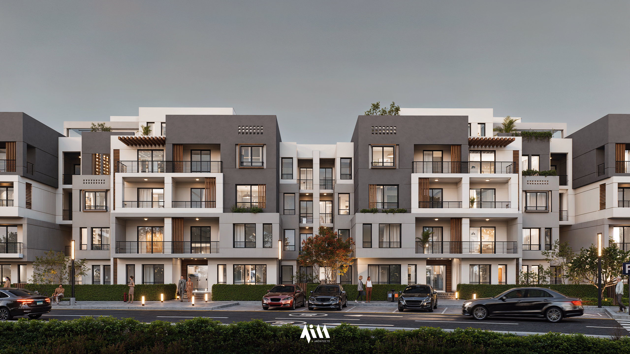 新明亚的金门公寓（注：Residence常见释义为住宅、公寓等，这里结合语境选择公寓；New Minya推测为地名新明亚，若该地有特定官方译法，以官方译法为准 ） 丨埃及丨AIM  Plus Architects-9