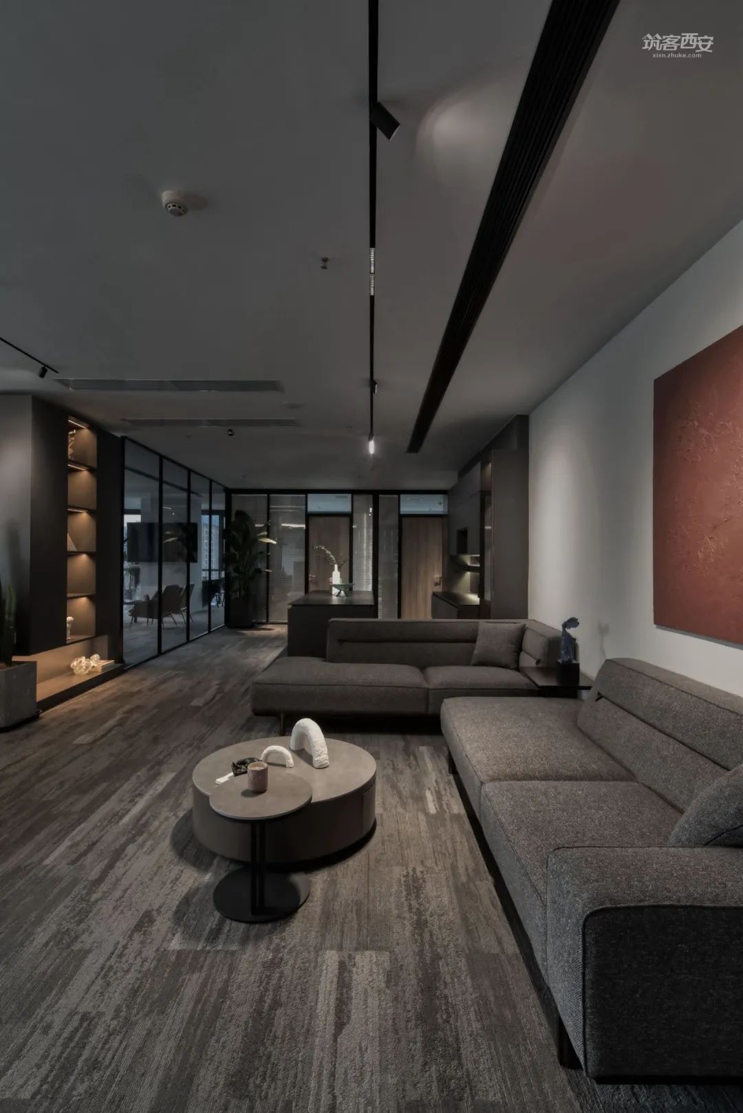 金辉环球中心“初始”空间设计,极简与功能的完美融合-61