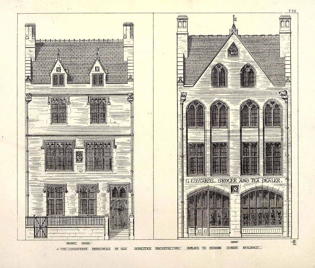 Пьюджин, английская неоготика – 40 фото интерьеров -26