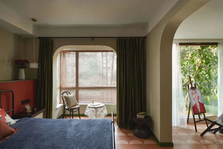 110㎡治愈系复古暖居丨中国重庆丨蓝山设计-60