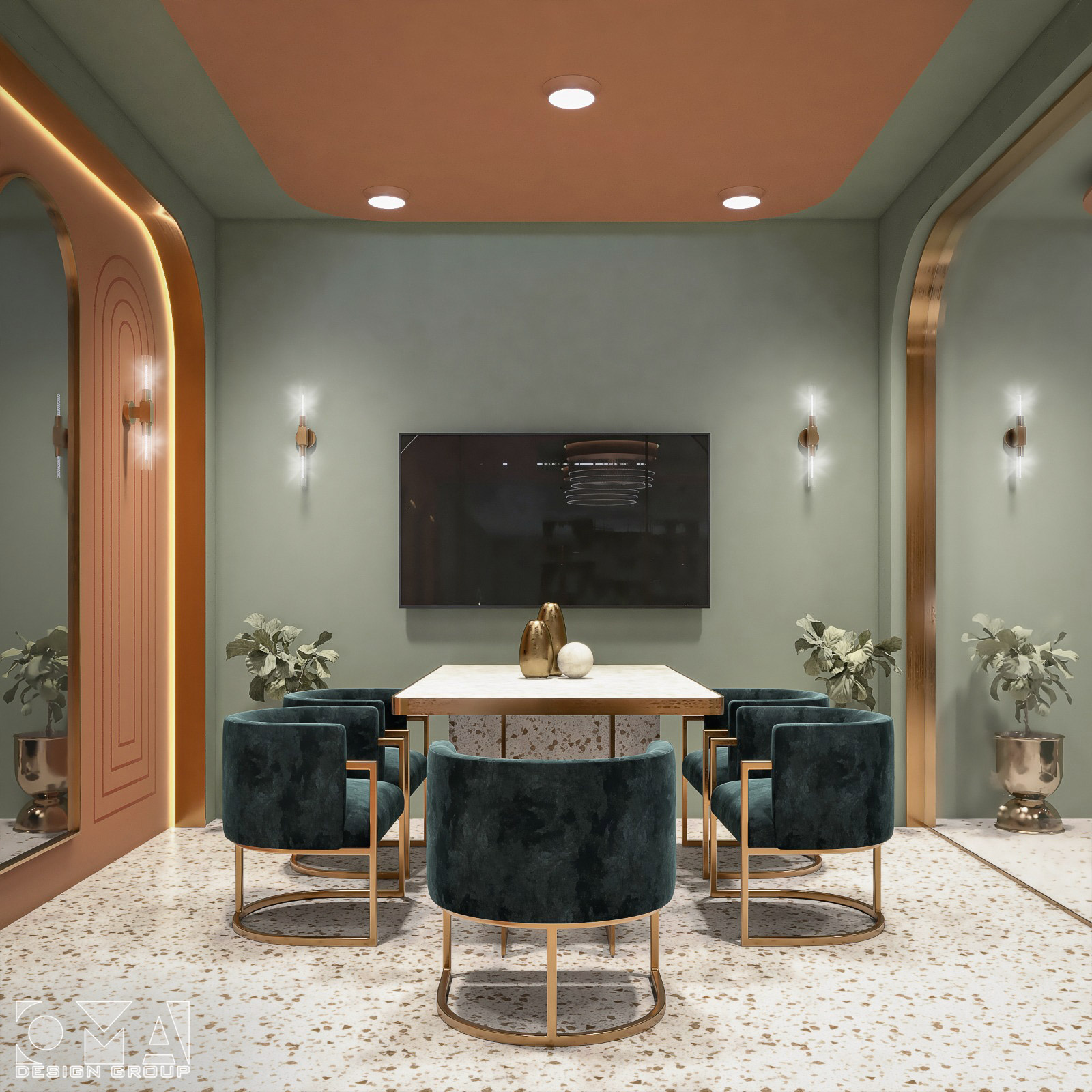 Diamond Coffee Shop 室内设计丨沙特阿拉伯利雅得丨OUR PARTNERS-15