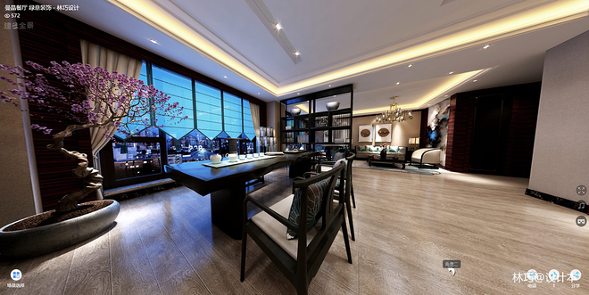 曼晶酒店餐厅VIP包间设计丨中国黄石-14