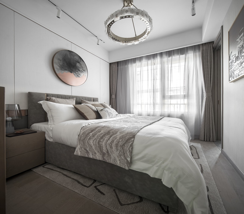 武汉弘阳印月府样板房 | 解读轻奢时尚与灰度艺术-10