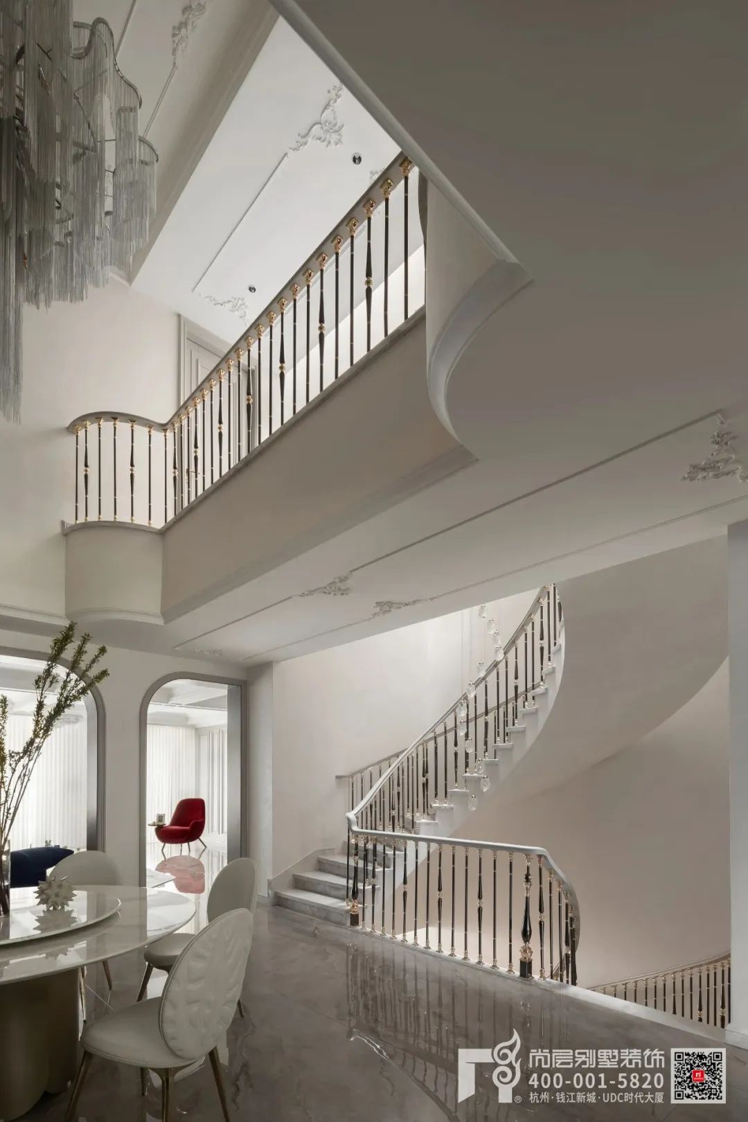 杭州银领时代法式别墅丨中国杭州丨杭州尚层装饰-38