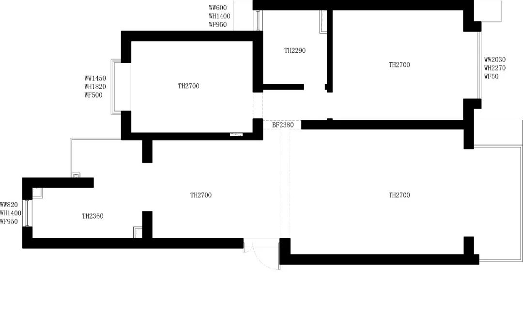80 平米老房翻新,简约设计变 100 平米豪宅-40