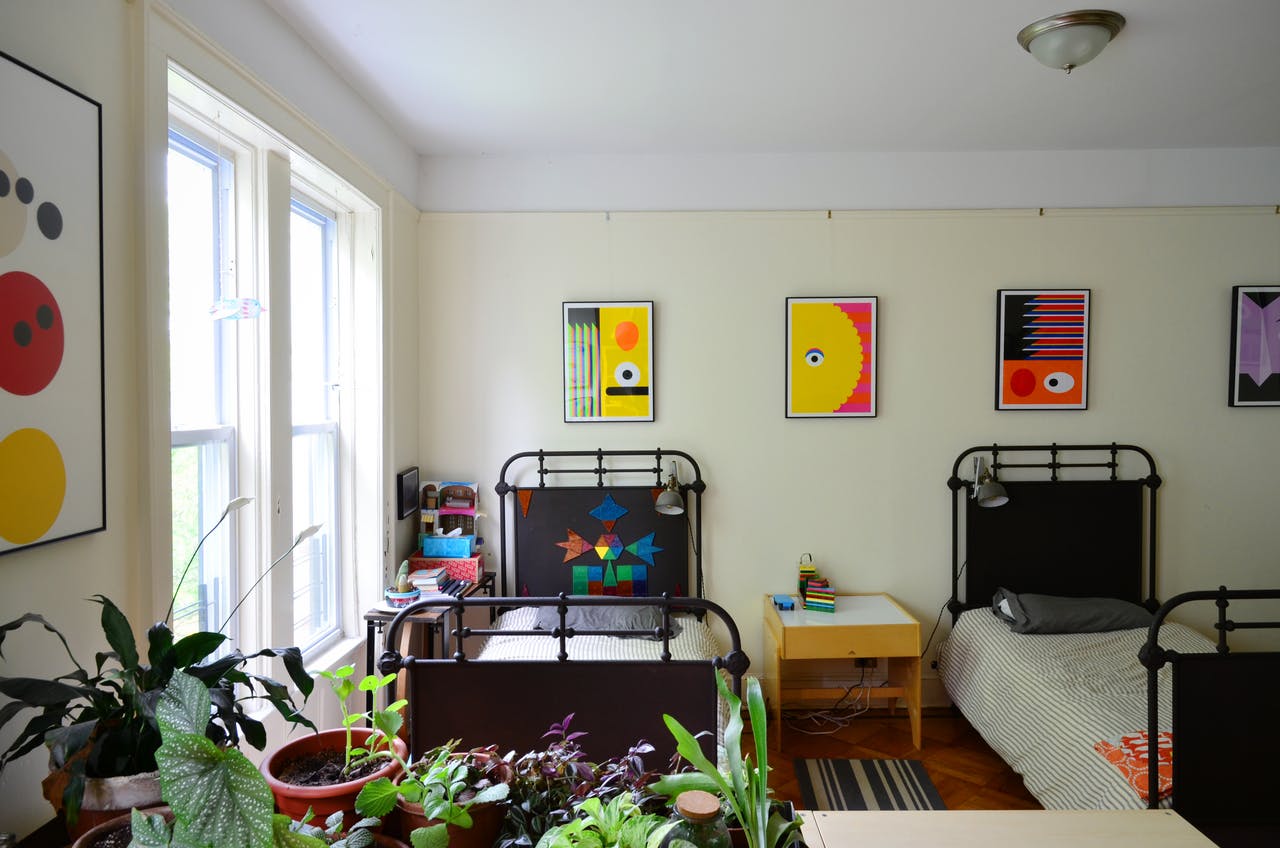 布鲁克林某友好家庭公寓简约风室内设计丨美国纽约丨Andre Mack-59